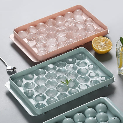 Creative Round Ice Tray with Lid